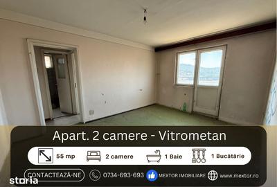 Apartament cu 2 camere semidecomandat în Central