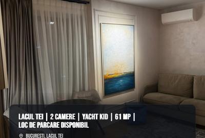 Apartament cu 2 camere semidecomandat, mobilat în Lacul Tei