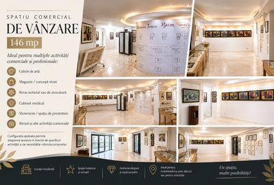 Spațiu comercial, de 146 mp, în Central