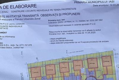 Teren de 2961 mp, în Exterior Vest