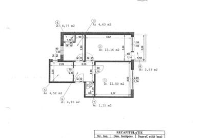 Apartament cu 2 camere decomandat în Viilor