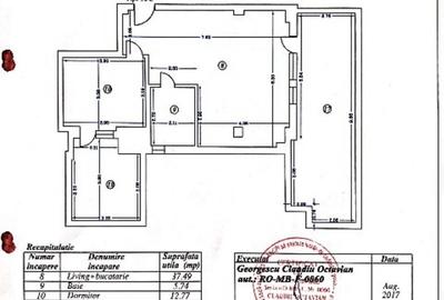 Apartament cu 2 camere în Central