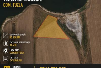 Teren de 30200 mp, în Tuzla