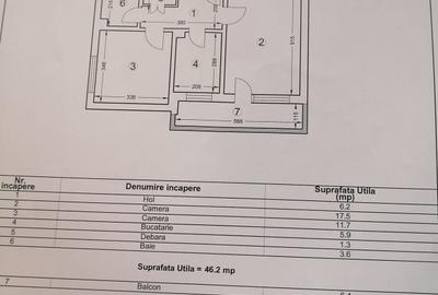 Apartament cu 2 camere decomandat în Tomis Nord