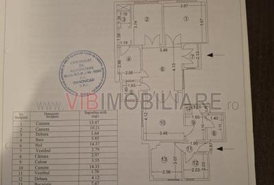 Apartament cu 3 camere decomandat în Gara de Nord - 15