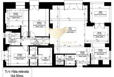 Apartament cu 4 camere decomandat în Central