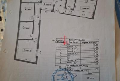 Casă cu 5 camere cu Teren 225 Mp în Moșilor