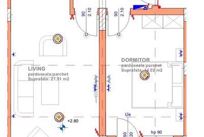 Apartament cu 2 camere în Noua - 20