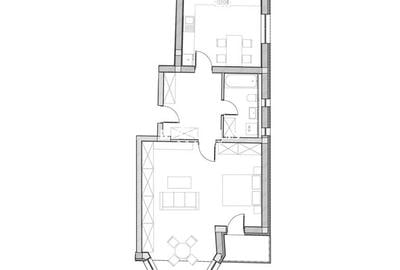 Apartament cu 2 camere în Bunloc - 4