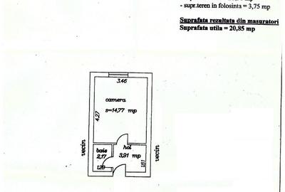 Garsonieră semidecomandată în Abator - 3