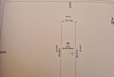 Teren de 1500 mp, în Fundulea - 1