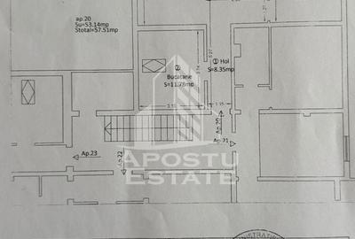 Apartament 2 camere ,centrala proprie,zona Bucovina - 11
