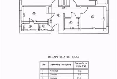 Apartament cu 3 camere decomandat în Berceni - 1