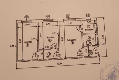 Apartament cu 3 camere semidecomandat în Vest - 8