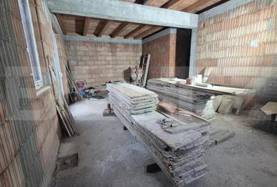 Casa cu 4 camere semifinisata, 92 mp, teren 400 mp, in Vetis - 16