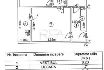 Apartament cu 2 camere decomandat, mobilat în Colentina - 9