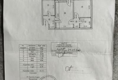 Apartament cu 2 camere semidecomandat în Podu Roș