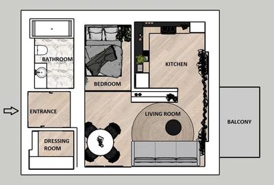 Studio Complet Mobilat & Utilat – Cortina North | Investitie ideala - 8