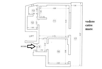 2 camere | Mamaia | Pe plaja | Finisaje Premium | - 8