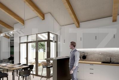 Casa pe parter cu un design deosebit, zona nordica / Simnicul de Jos - 3