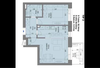 Apartament cu 2 camere în Central - 3