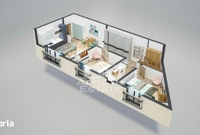 Apartament cu 3 camere în Plopi - 14