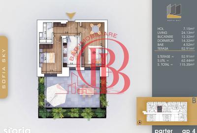 Apartament cu 2 camere în Theodor Pallady - 7