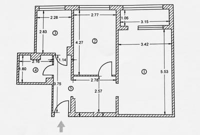 Apartament 2+1 camera, renovat mobilat premium, Teiul Doamnei Obor - 14