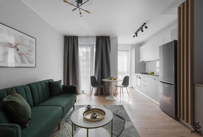 Apartament cu 2 camere semidecomandat, mobilat în Timpuri Noi