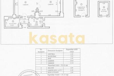 2 camere Armenească – Etaj 5/6 | Balcon Mare + Cameră Suplimentară - 10