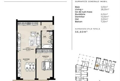 OPORTUNITATE ! Apartamente 2 camere, la cel mai mic pret din Cluj Napoca! - 2