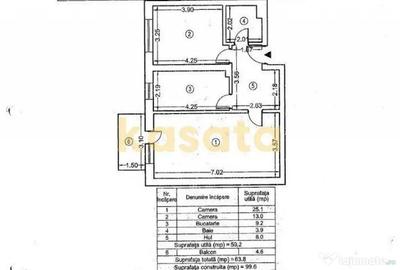 Apartament cu 2 camere decomandat în Timișoara - 17