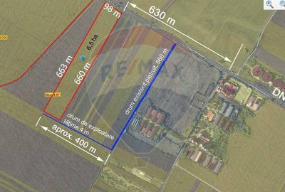 Teren 6.5 ha, deschidere DN1, Paulesti - 5