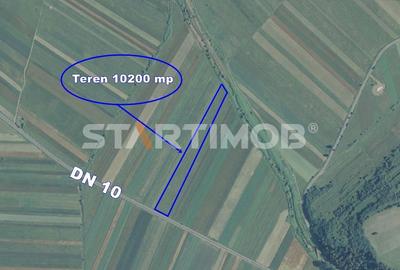 Teren cu front la DN 10 Teliu - 3