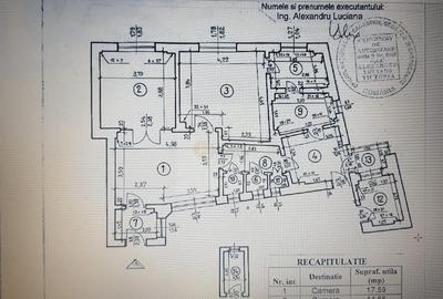 Apartament cu 3 camere circular, mobilat în Armeneasca - 1