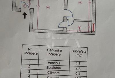 Apartament 2 camere Floreasca - Strada Frederic Chopin, bloc caramida Apartament 2 camere Floreasca - Strada Frederic Chopin, bloc caramida - 7