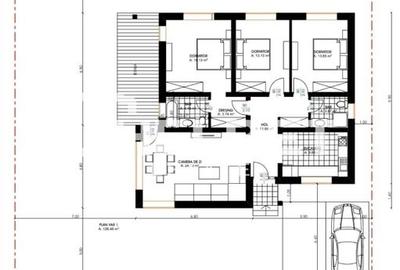 Casă individuală cu 4 camere cu Canalizare în Bod - 3