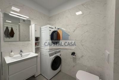 Apartament cu 2 camere semidecomandat, mobilat în Nord - 12