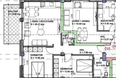 Apartament cu 3 camere nou cu 2 bai zona Mihai Bravu - 1