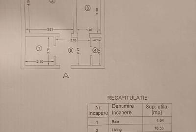 Garsonieră decomandată în Bucium - 2