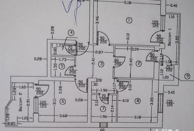 Apartament cu 3 camere decomandat în Drăgășani - 1