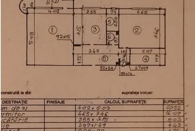 Apartament cu 2 camere decomandat în Lujerului - 6