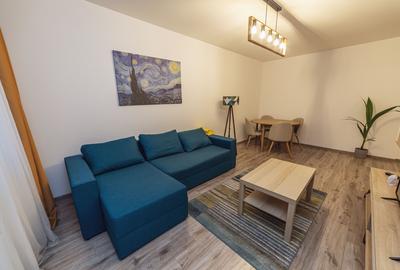 Apartament cu 2 camere decomandat, mobilat în Central