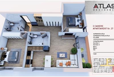 Ap 4 cam ATLAS Residence Tomis Plus Str. Budapesta! - 9