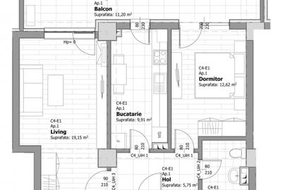 Apartament cu 2 camere decomandat în Tătărași - 6