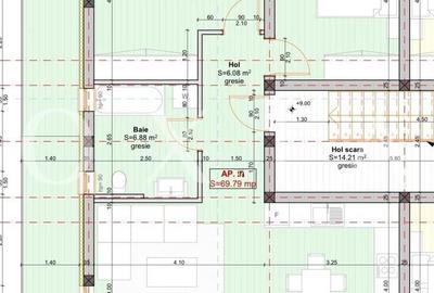 Apartament cu 3 camere în Central - 1