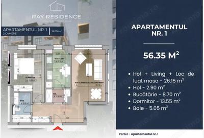 Apartament cu 2 camere în Central - 2