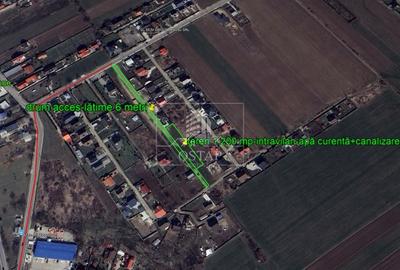 Saucesti-platou Bogdan Voda-intravilan-1.200 mp-apa-canalizare-curent electric - 2