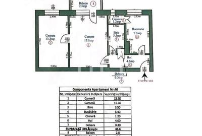 Apartament cu 2 camere în Calea Dumbrăvii - 4