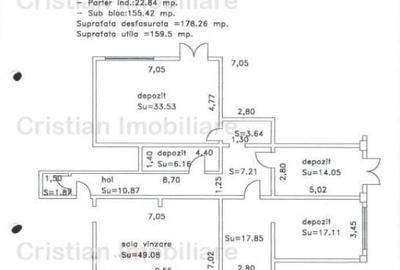 Spatiu comercial, zona Radu Negru, 160 mp, pretabil orice ti - 4